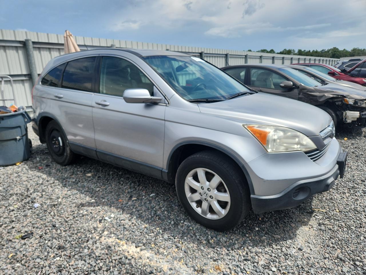 2008 Honda Cr-v Exl Silver vin: JHLRE48708C020733