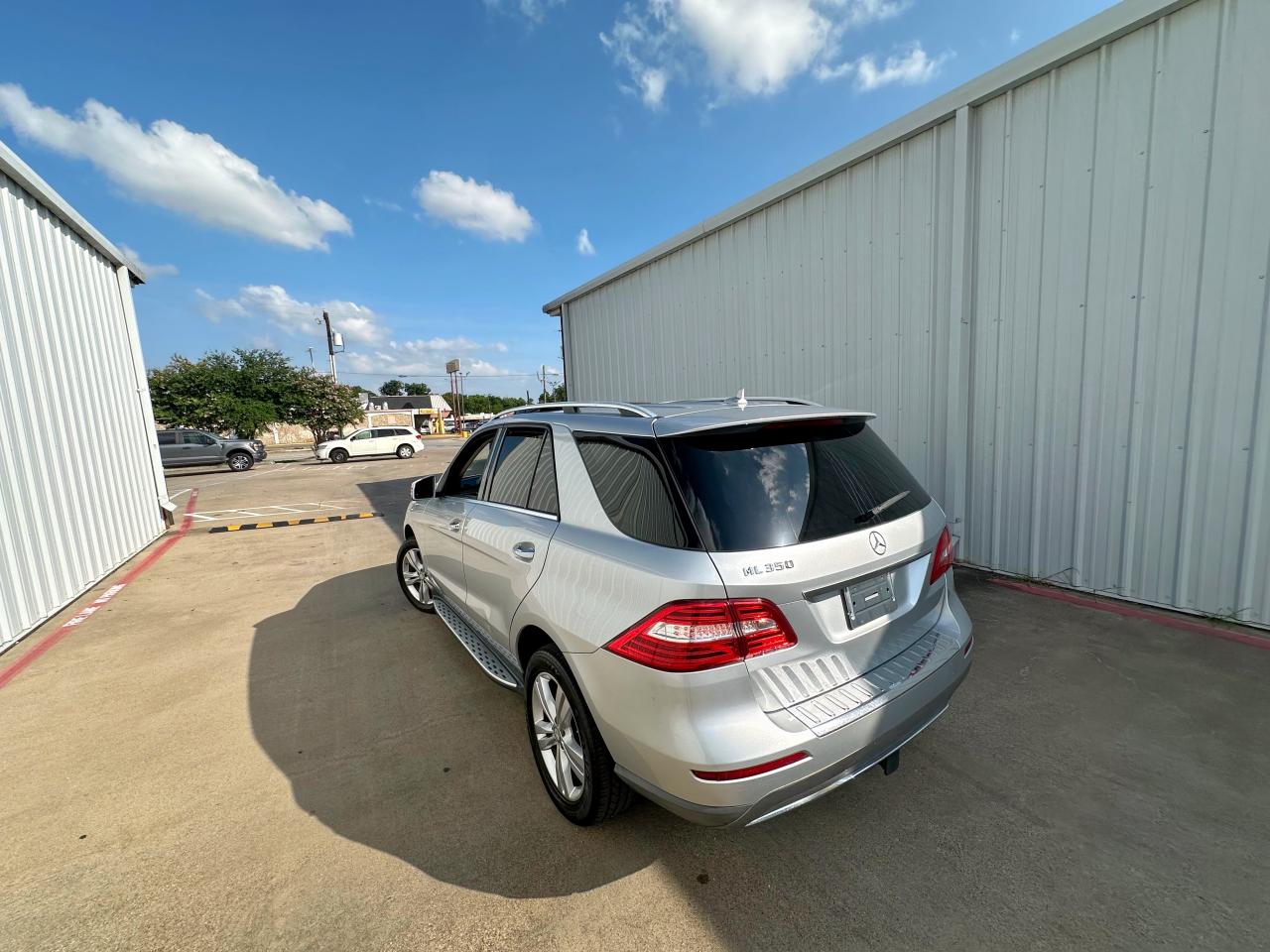 2013 Mercedes-benz Ml 350   Silver vin: 4JGDA5JB0DA215966
