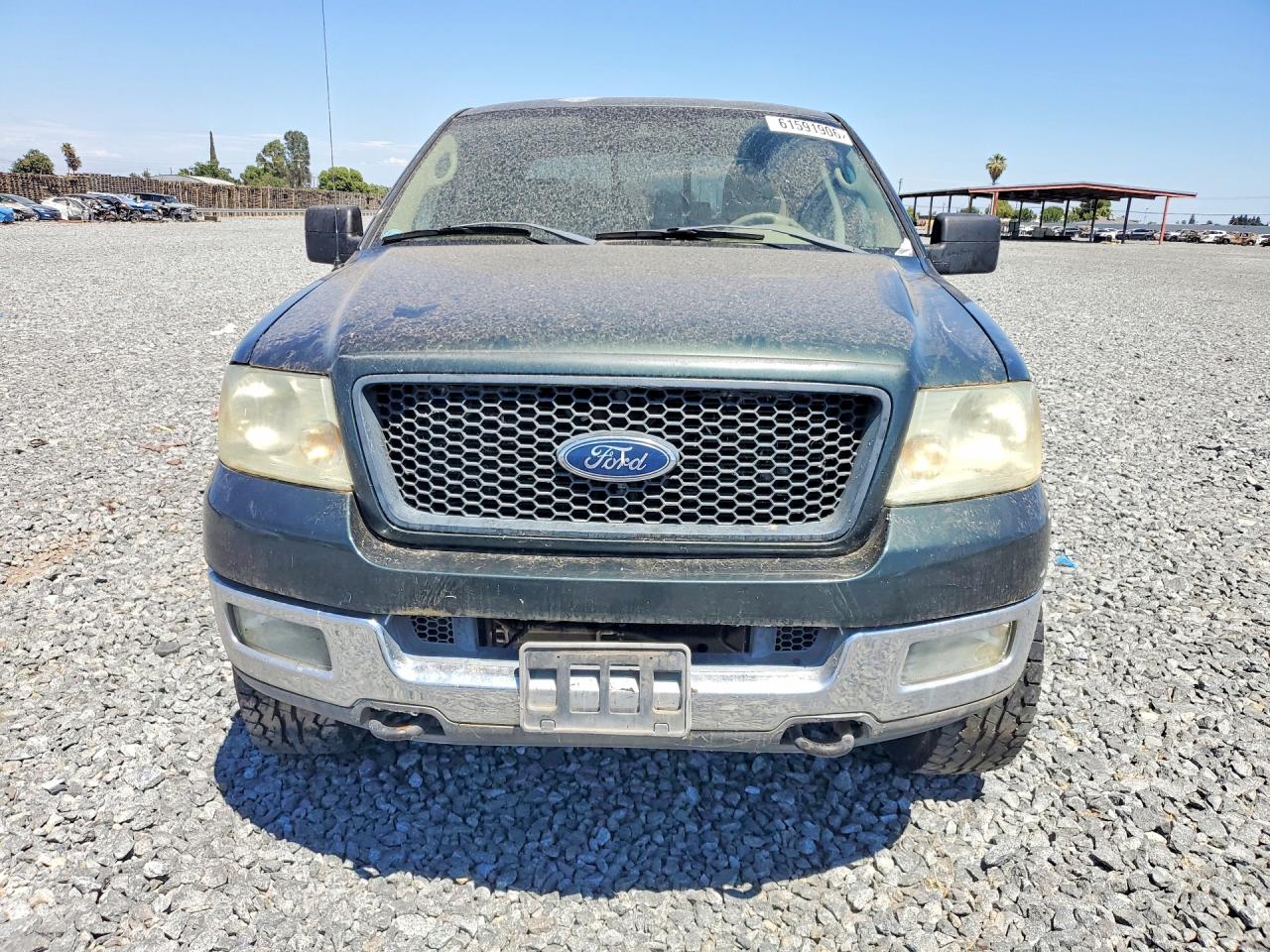 2004 Ford F150 Supercrew Green vin: 1FTPW14544KD41601