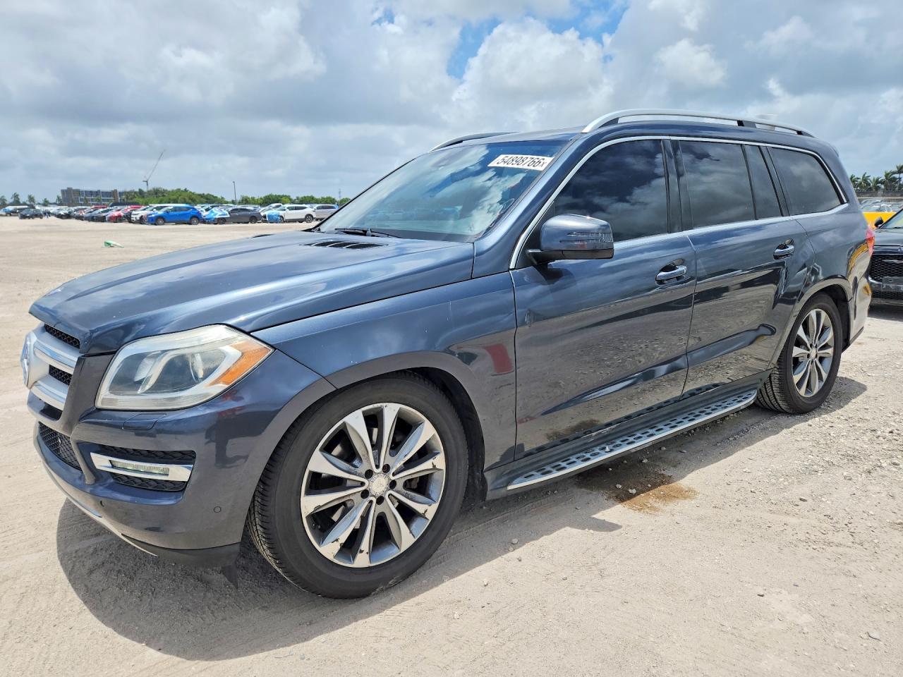 2016 Mercedes-benz Gl 450 4matic Gray vin: 4JGDF6EE5GA671025