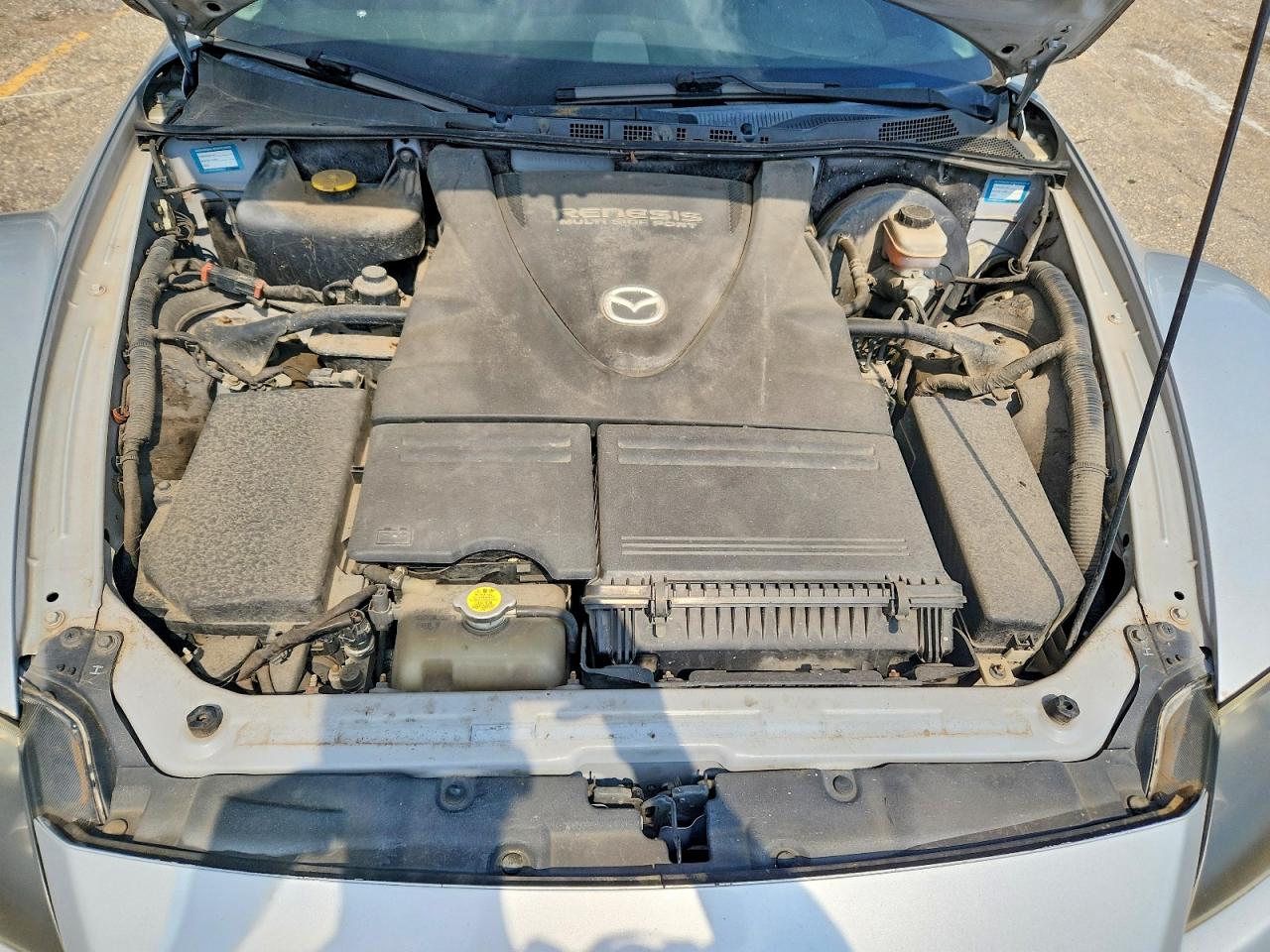 2004 Mazda Rx8 Silver vin: JM1FE17N440118058