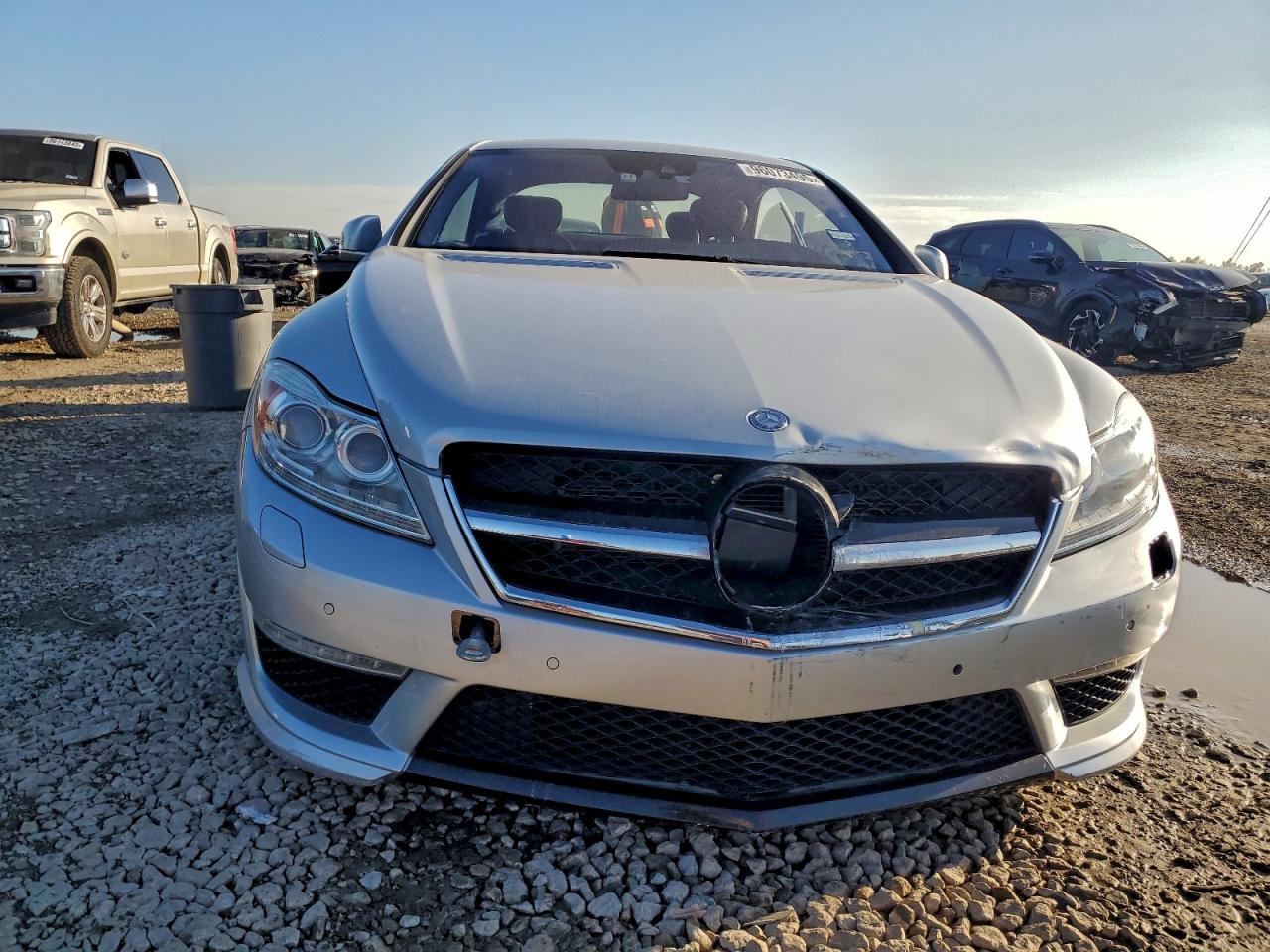 2011 Mercedes-benz Cl 63 Amg Silver vin: WDDEJ7EB5BA027011