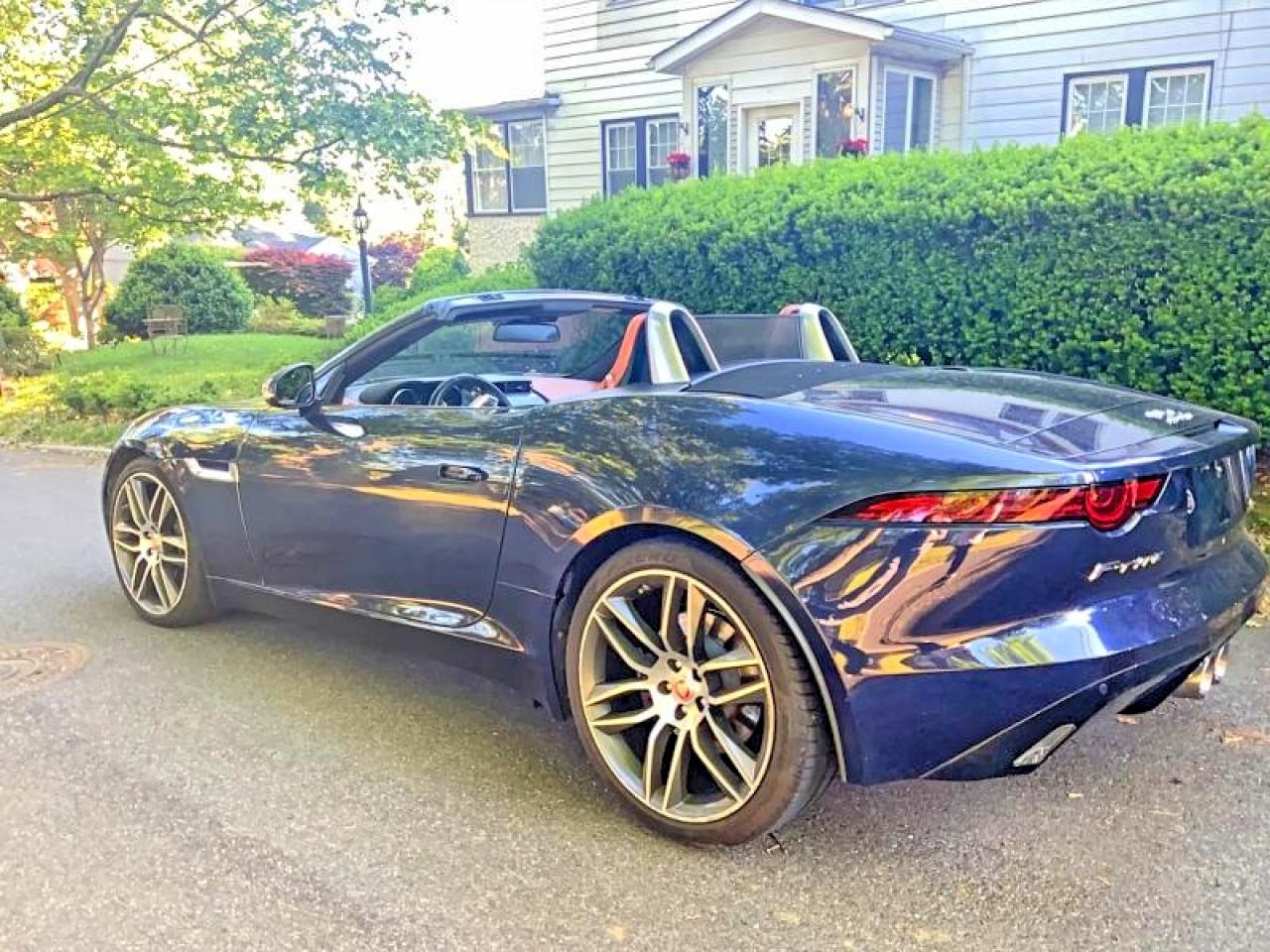 2018 Jaguar F-type R Dynamic Blue vin: SAJD85FVXJCK49031