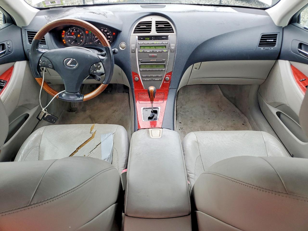 2007 Lexus Es 350 Silver vin: JTHBJ46G072090538