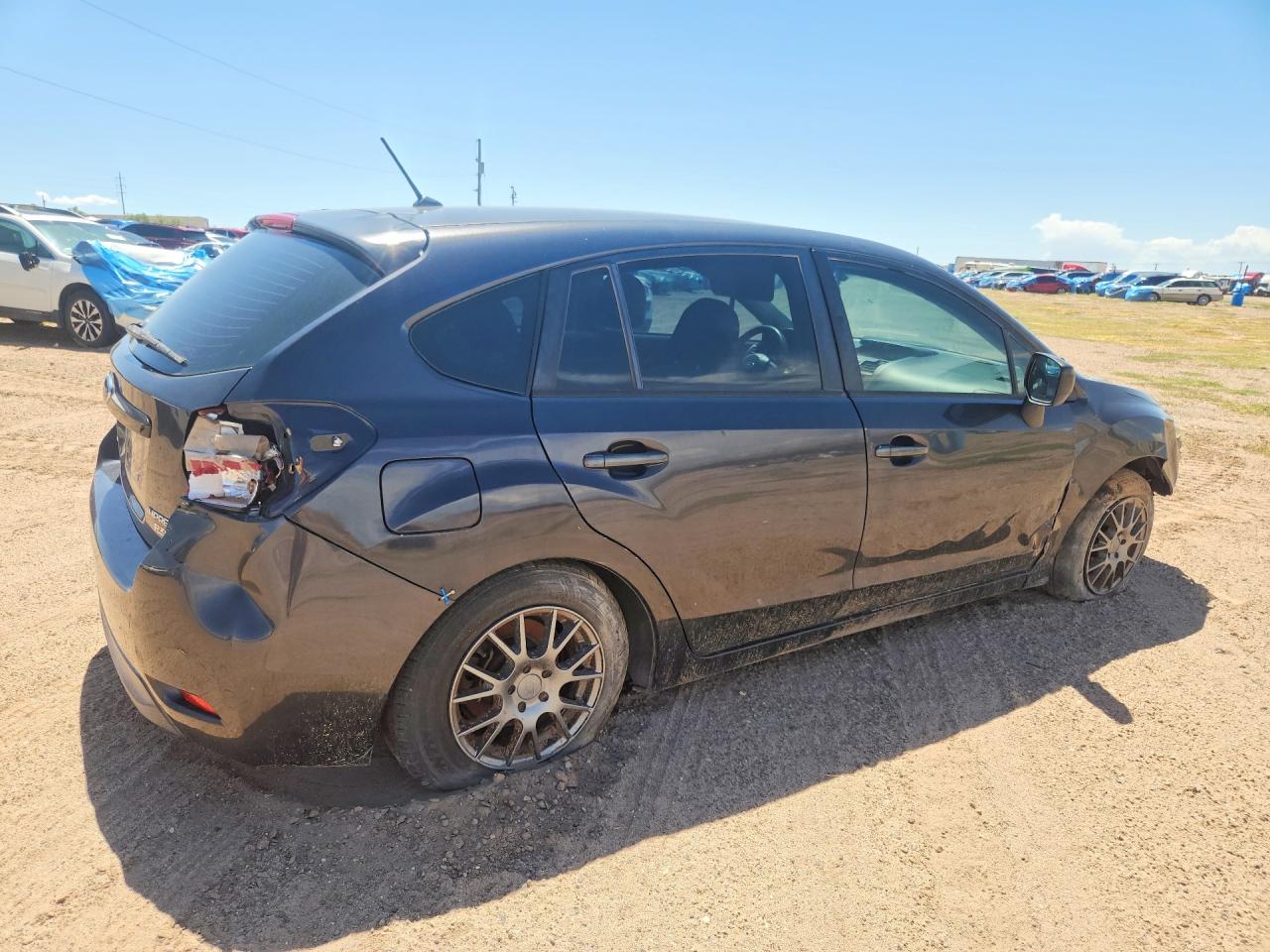 2013 Subaru Impreza Gray vin: JF1GPAA62DH815574