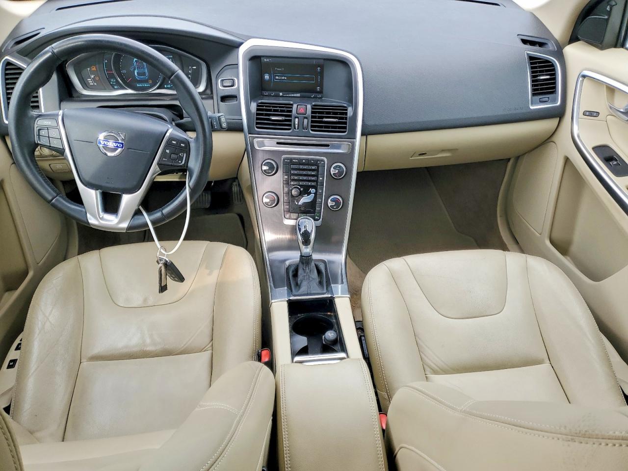 2015 Volvo Xc60 T5 Premier+ Blue vin: YV440MDC5F2619670