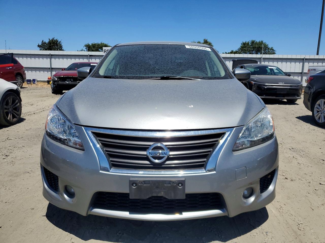 2014 Nissan Sentra Sr Gray vin: 3N1AB7AP4EL636033