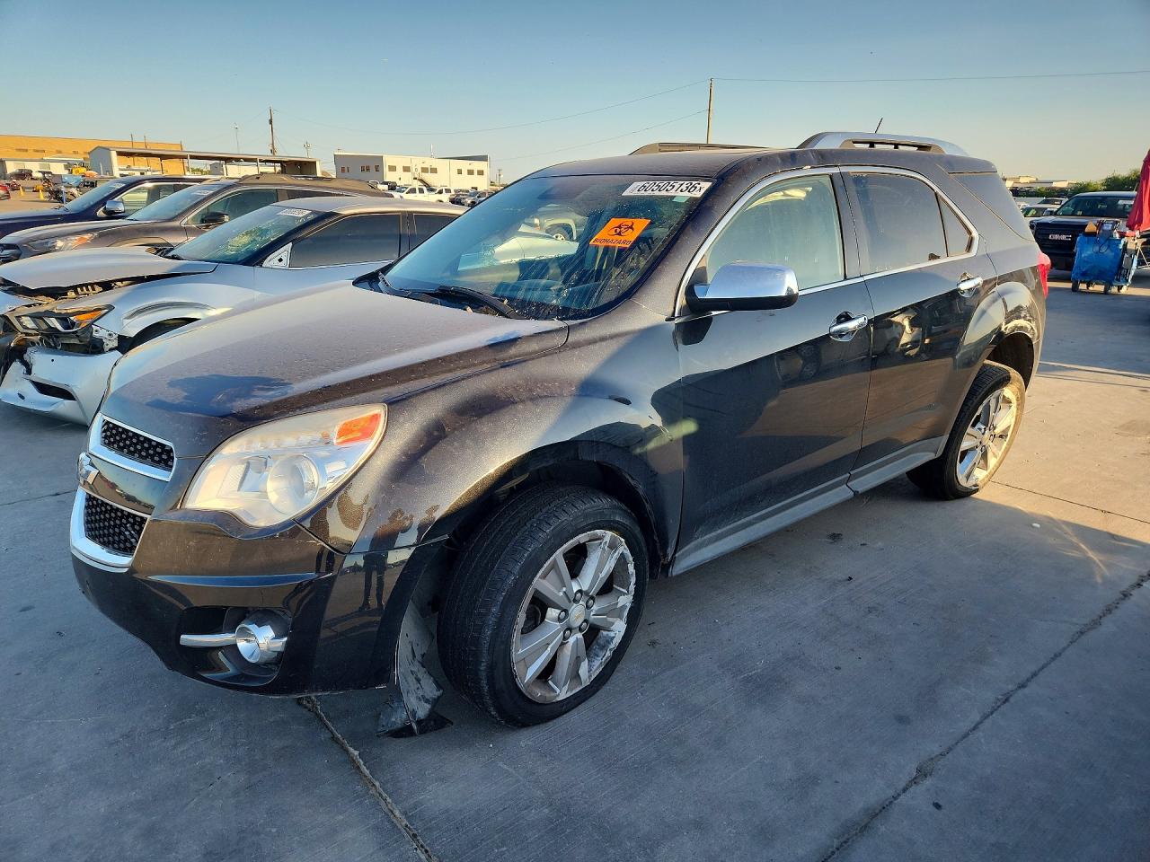 2015 Chevrolet Equinox Ltz Угольный vin: 2GNFLDE3XF6261820