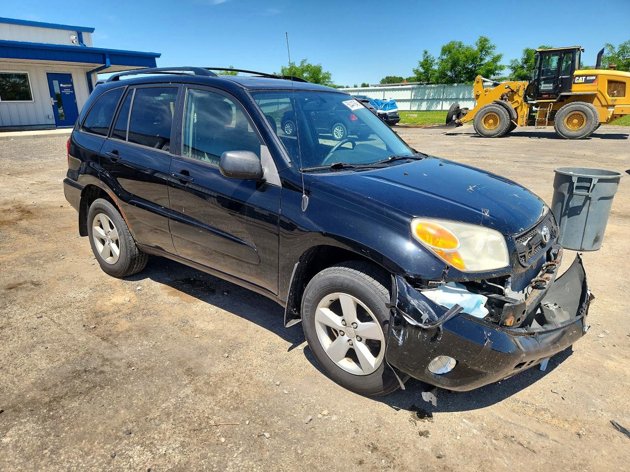 2004 Toyota Rav4 Base Black vin: JTEGD20V240010105
