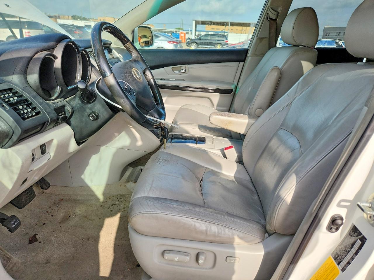 2009 Lexus Rx 350 White vin: 2T2HK31U69C105074