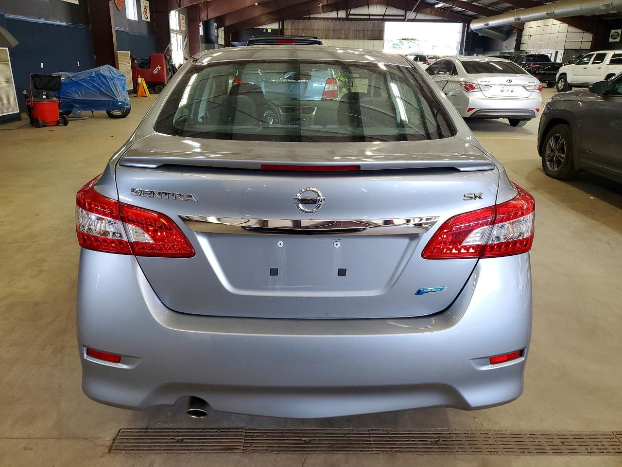 2013 Nissan Sentra S Gray vin: 3N1AB7AP0DL779012