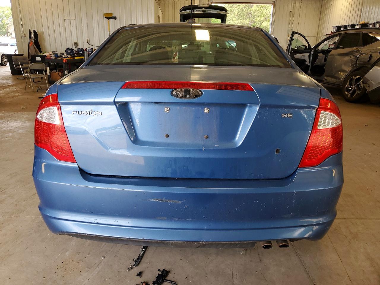 2010 Ford Fusion Se Blue vin: 3FAHP0HA5AR400669