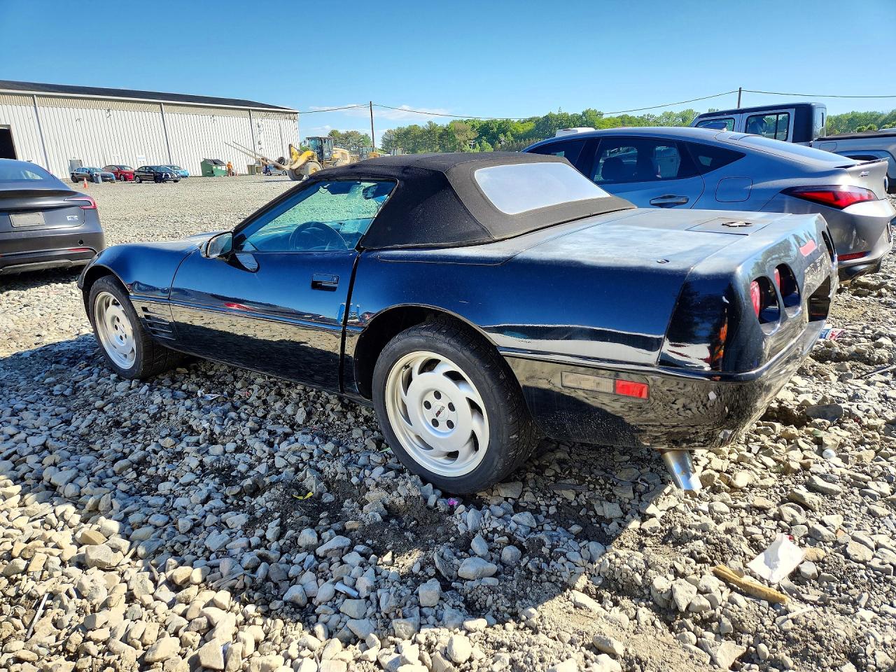 1992 Chevrolet Corvette Black vin: 1G1YY33P4N5109506