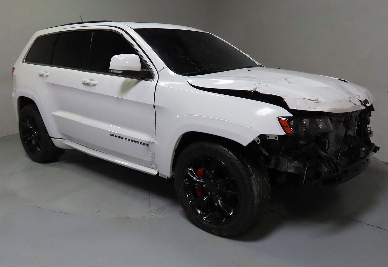 2013 Jeep Grand Cherokee Srt-8 Белый vin: 1C4RJFDJ4DC563714