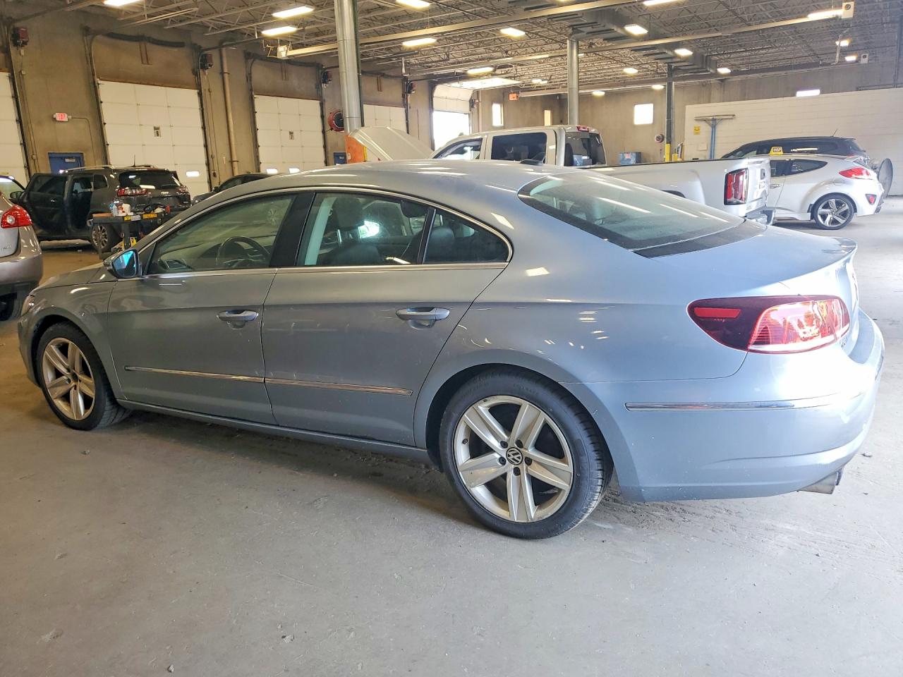 2013 Volkswagen Cc Sport Blue vin: WVWBN7ANXDE508742