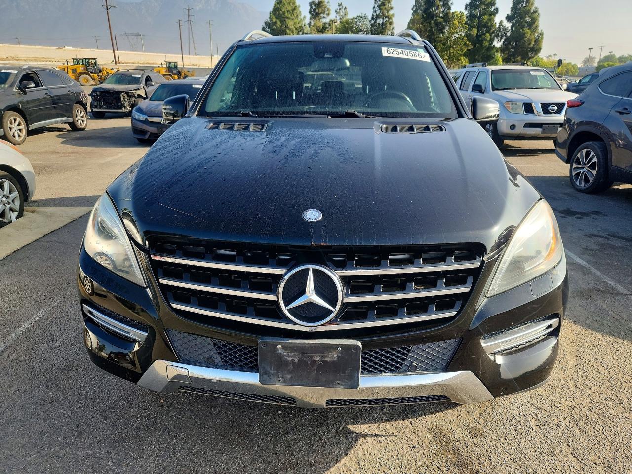 2013 Mercedes-benz Ml 350 4matic Black vin: 4JGDA2EB1DA200496