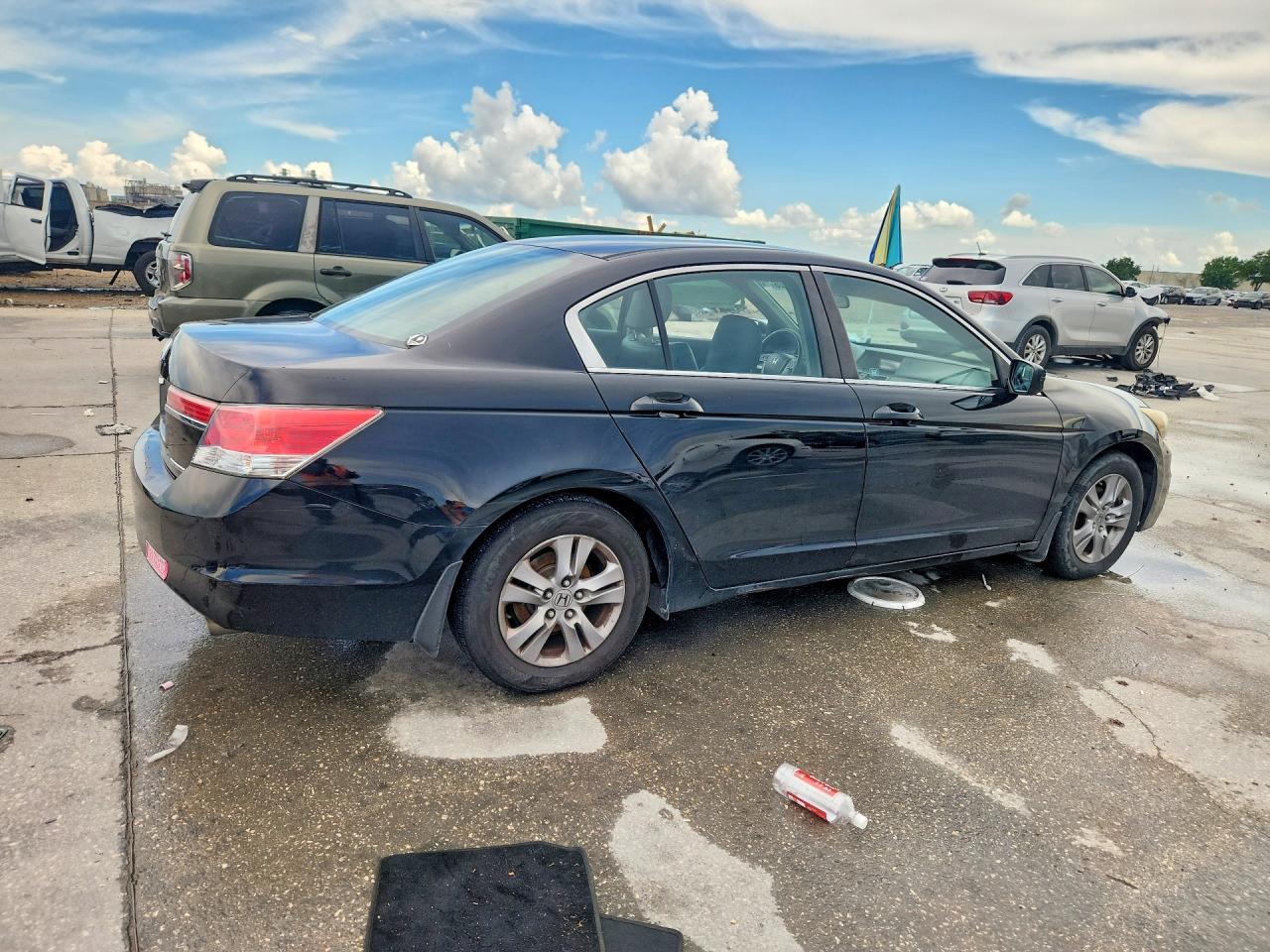 2012 Honda Accord Se Black vin: 1HGCP2F66CA015599