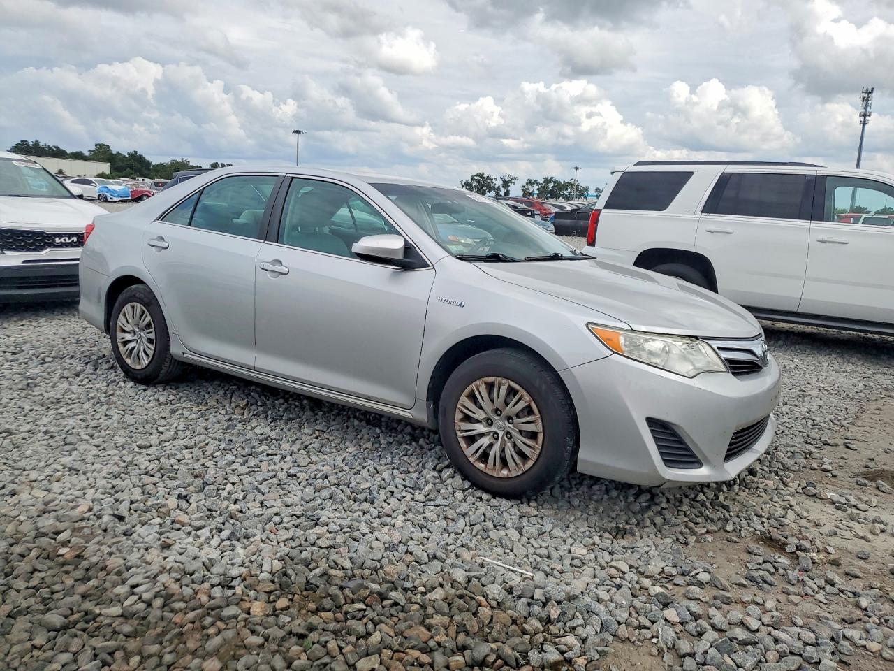 2012 Toyota Camry Hybrid Le Silver vin: 4T1BD1FK4CU029831