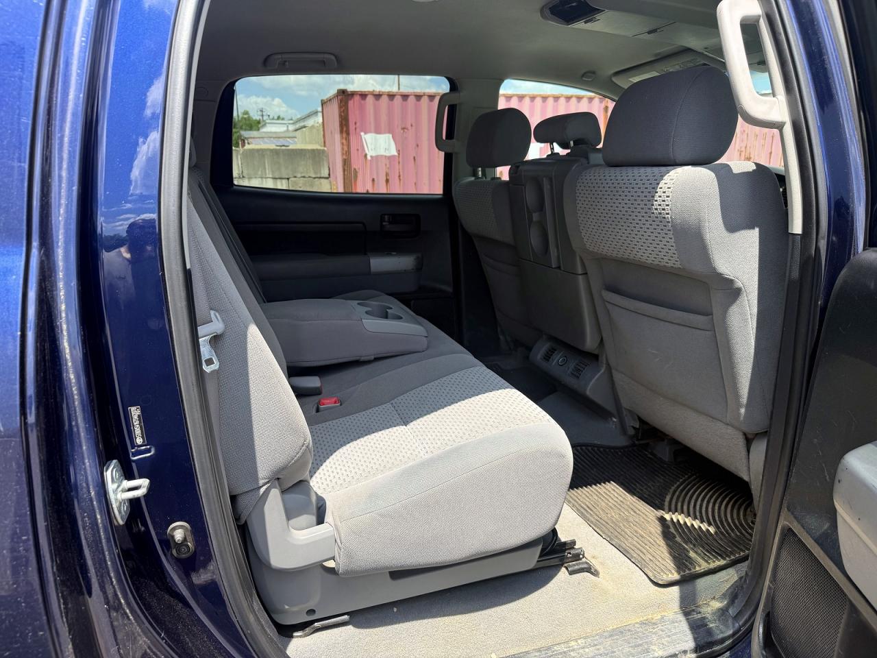 2007 Toyota Tundra Crewmax Sr5 Blue vin: 5TBDV54167S462078