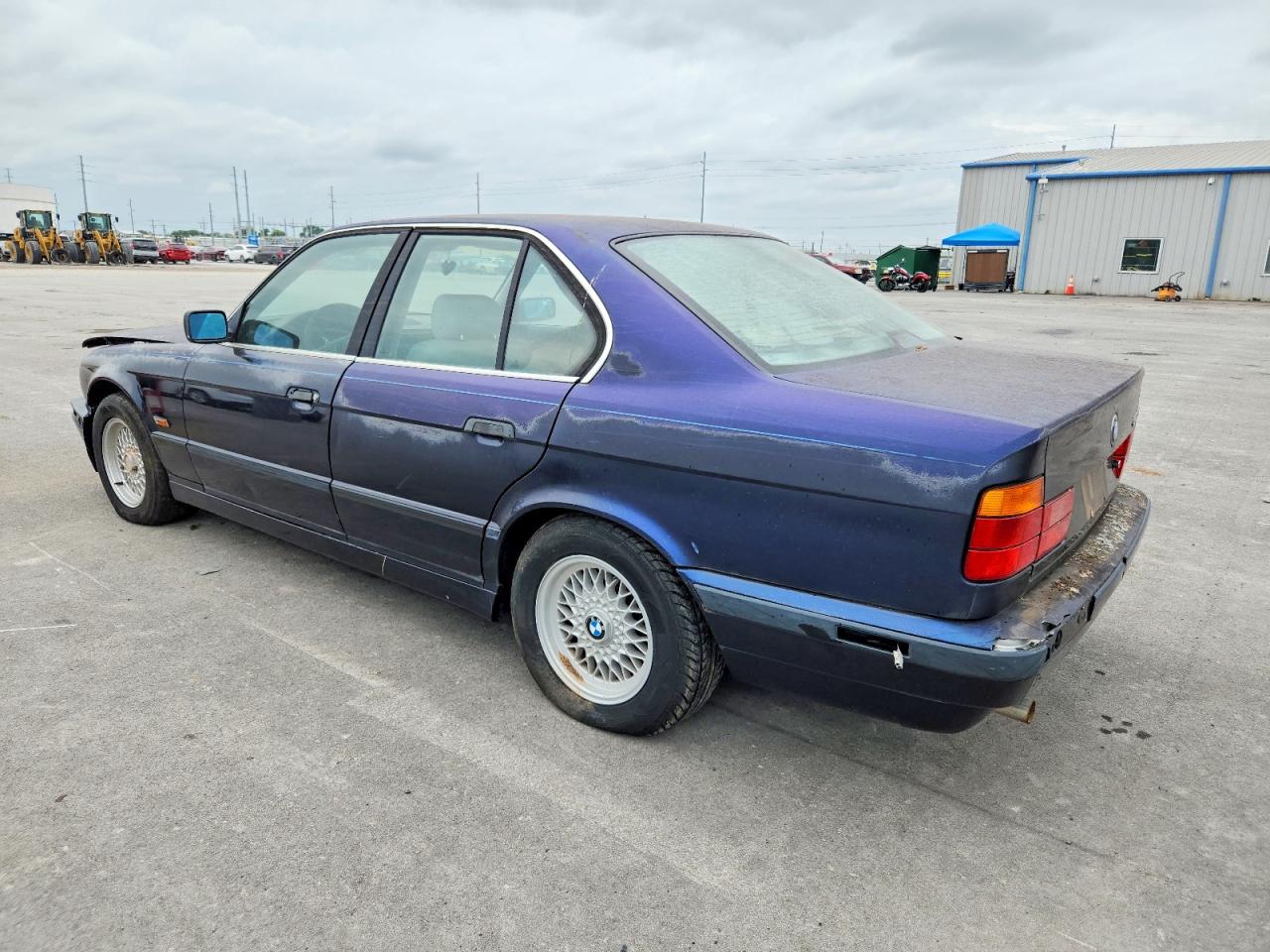 1995 Bmw 525 I Automatic Blue vin: WBAHD6325SGK47206
