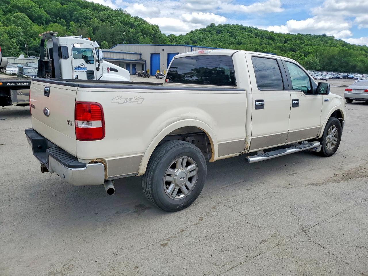 2008 Ford F150 Supercrew White vin: 1FTPW14V78FB19505