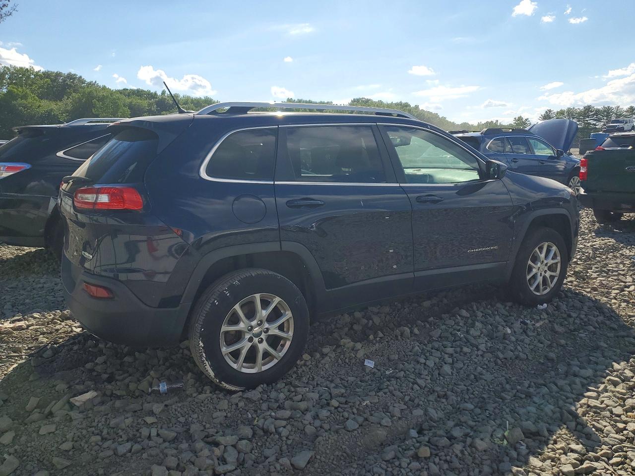 2014 Jeep Cherokee Latitude Blue vin: 1C4PJMCS8EW320252