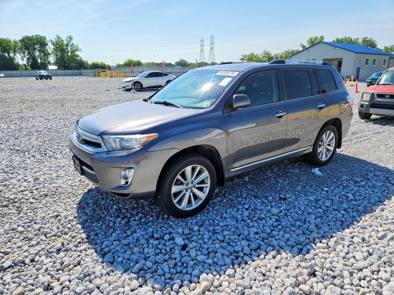 2011 Toyota Highlander Hybrid Limited Черный vin: JTEDC3EH3B2003227