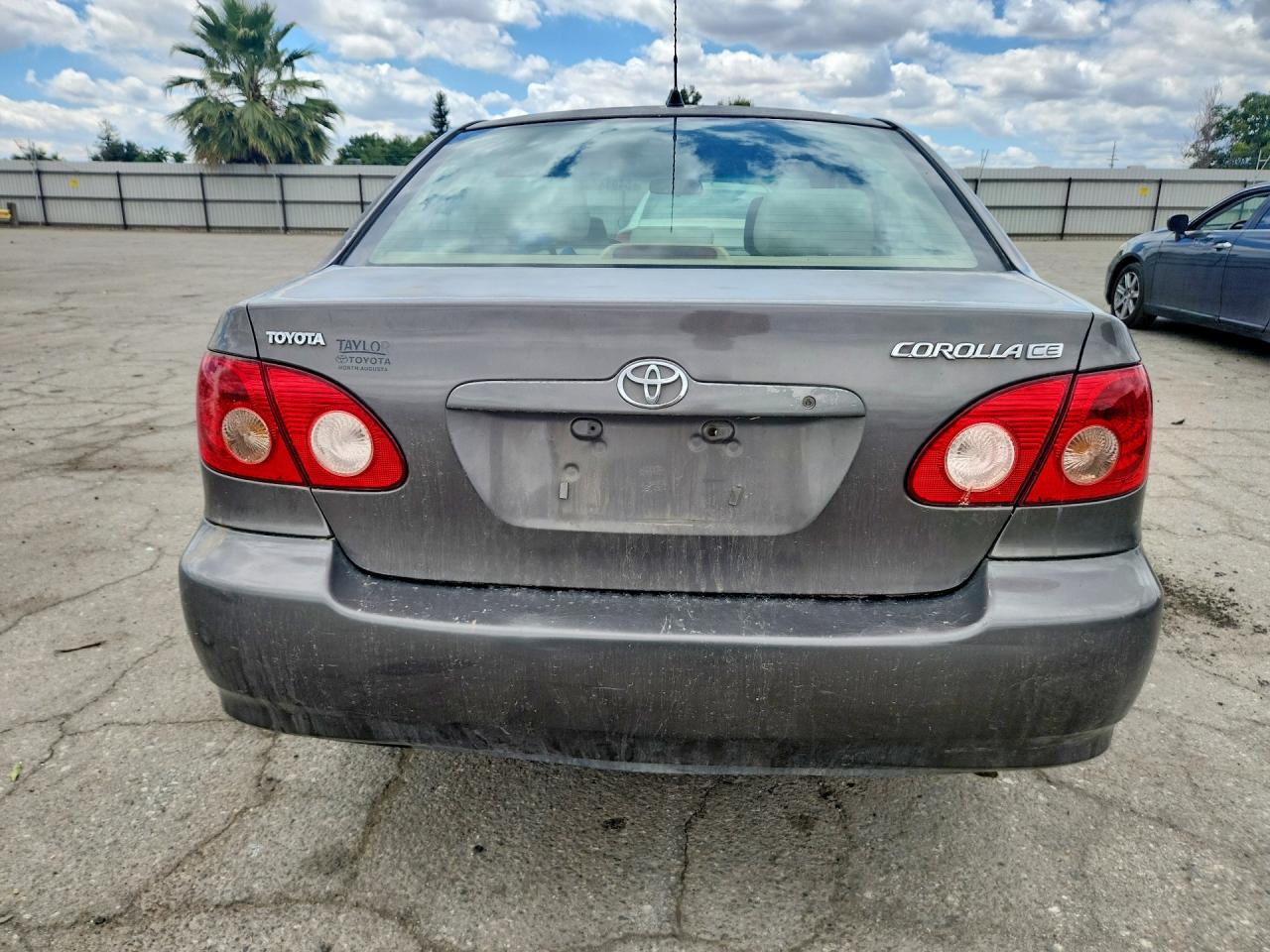 2007 Toyota Corolla Ce Серый vin: 1NXBR32E17Z808462
