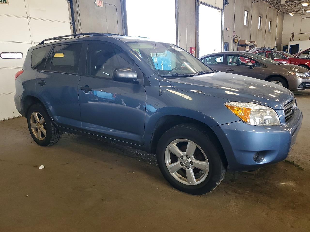 2007 Toyota Rav4 Base Blue vin: JTMBD33V275091968
