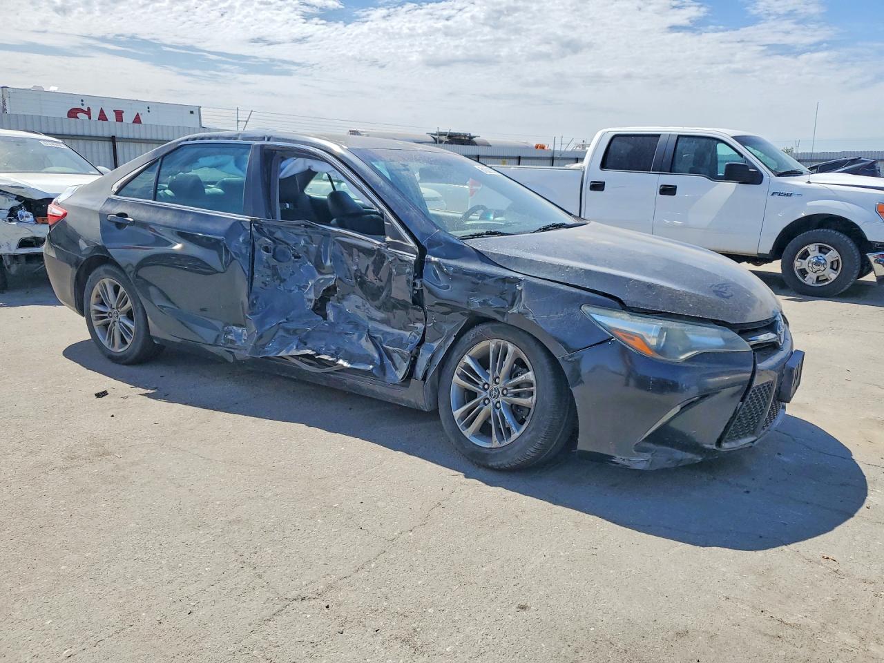 2015 Toyota Camry Se Black vin: 4T1BF1FK2FU956180