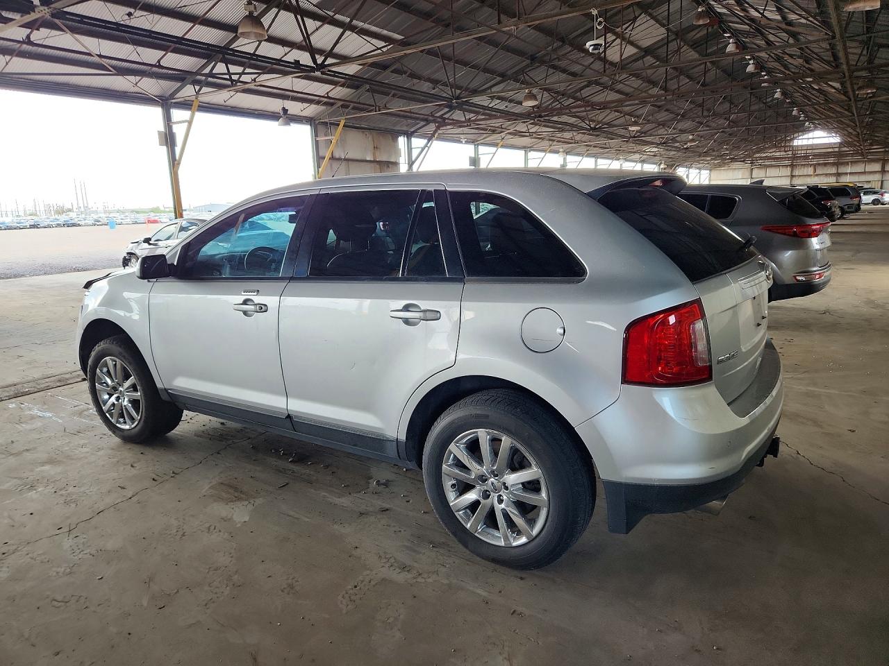 2014 Ford Edge Sel Silver vin: 2FMDK4JC2EBB84516