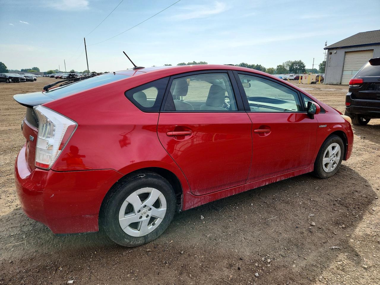 2010 Toyota Prius Ii Red vin: JTDKN3DU9A0209702