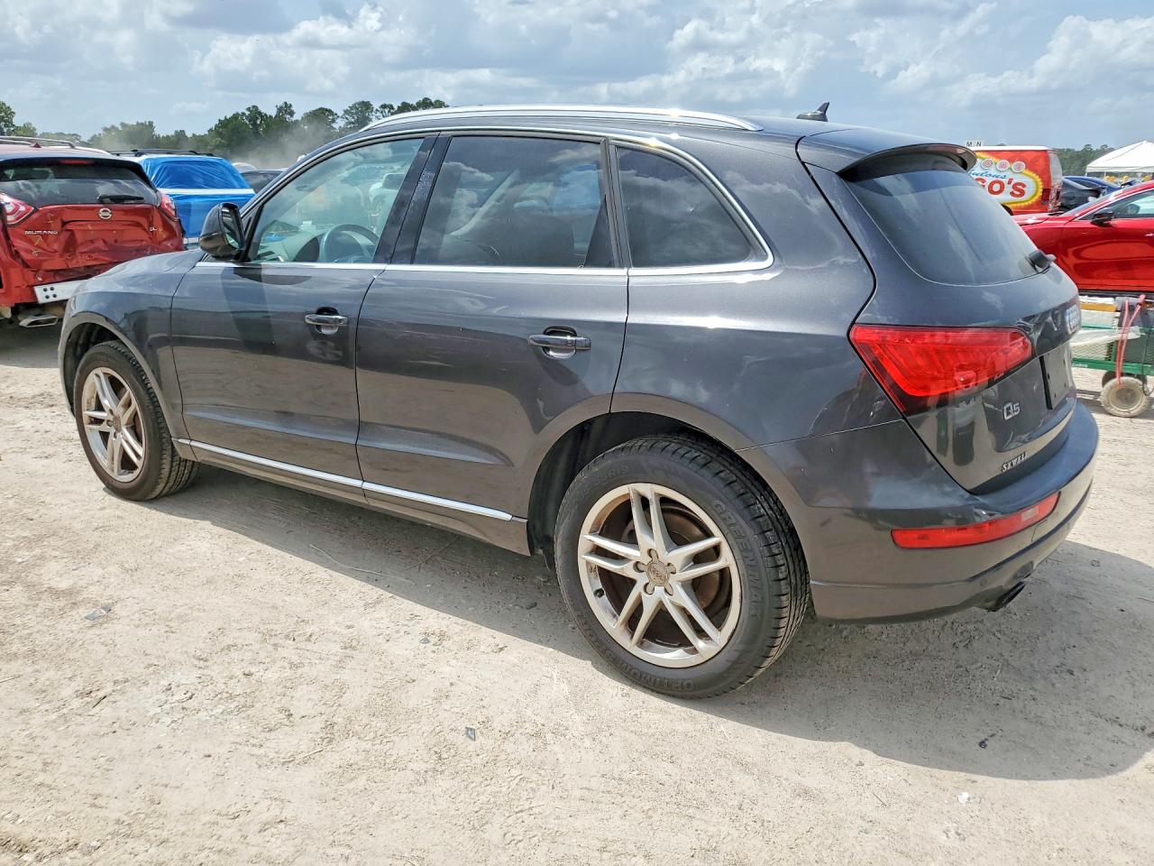 2014 Audi Q5 Premium Plus Gray vin: WA1LFAFP1EA076246