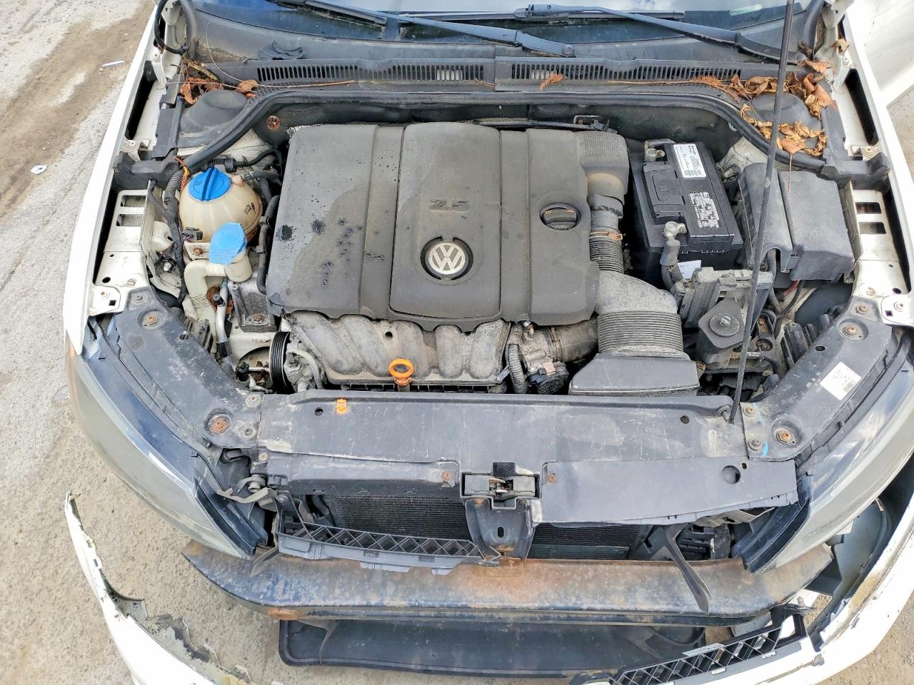 2011 Volkswagen Jetta Se Белый vin: 3VWDZ7AJ4BM354656