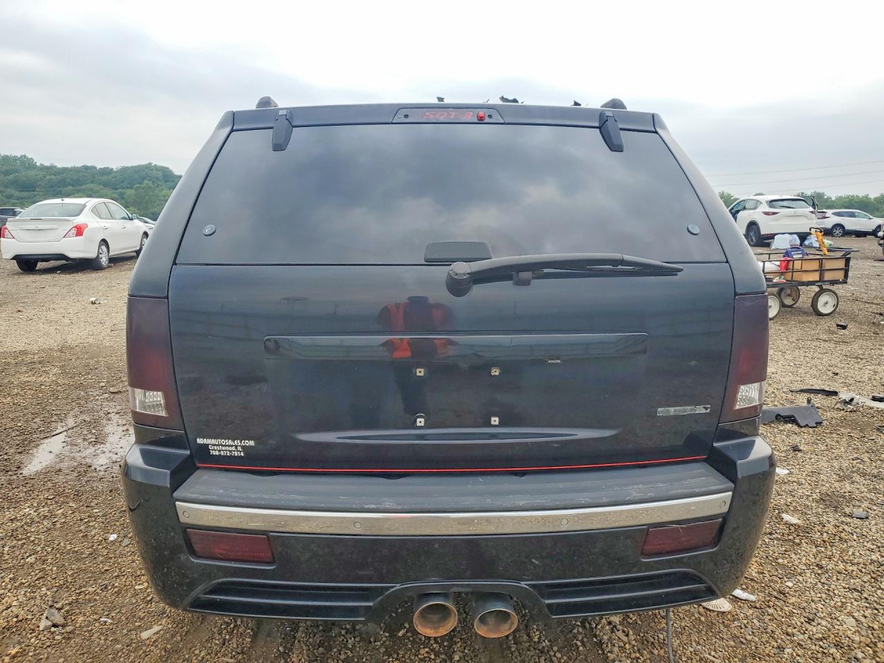 2007 Jeep Grand Cherokee Srt-8 Black vin: 1J8HR78357C652114