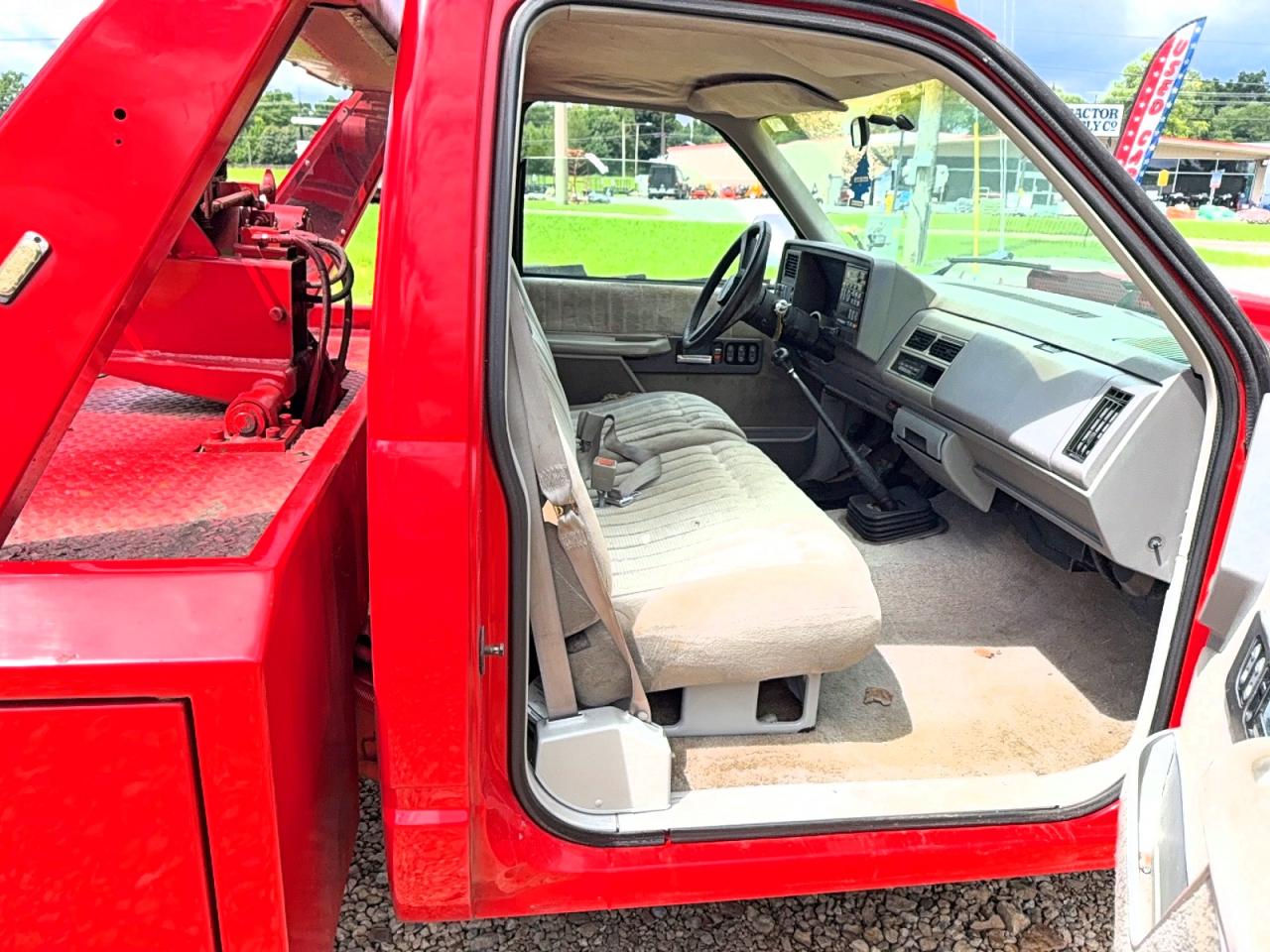 1994 Chevrolet Gmt-400 C3500 Red vin: 1GBJC34NXRE254354