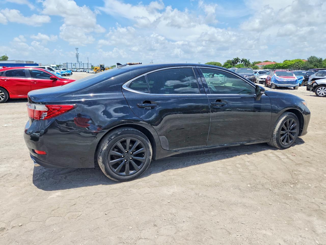 2013 Lexus Es 350 Black vin: JTHBK1GG3D2032316