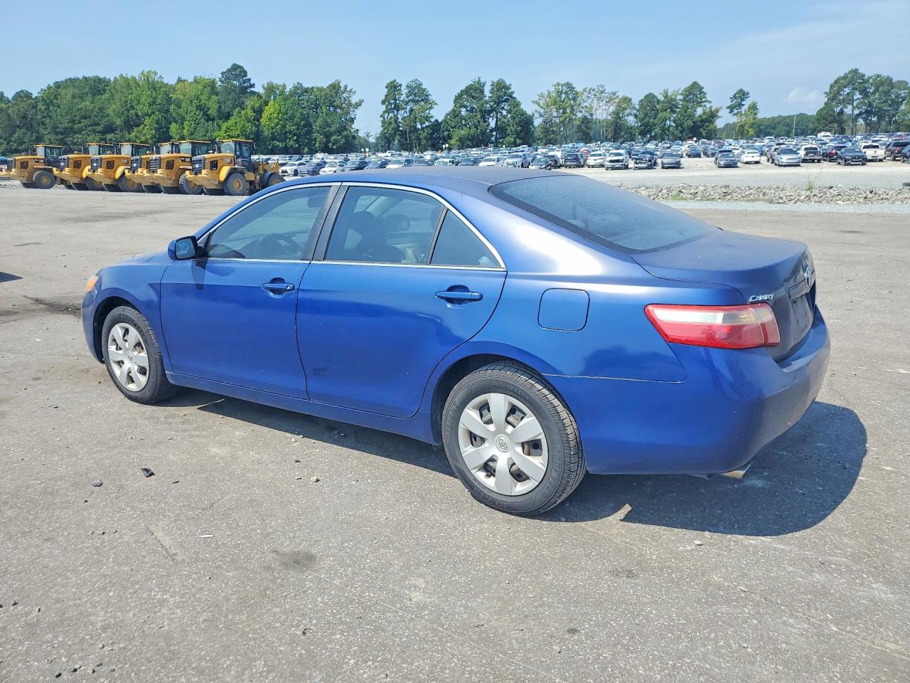 2007 Toyota Camry Le V6 Blue vin: 4T1BK46K57U046778