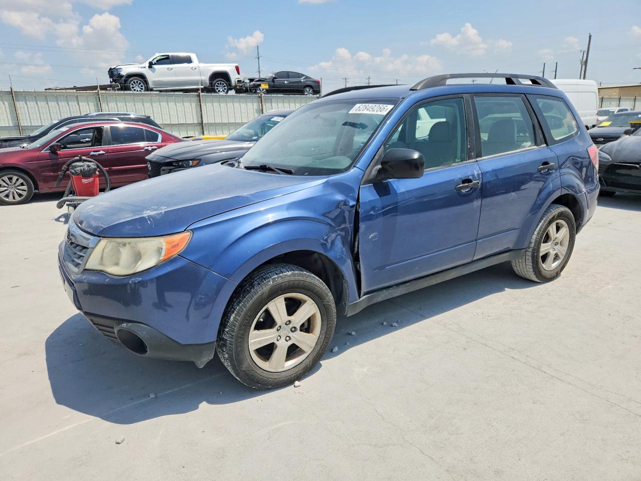 2013 Subaru Forester 2.5x Blue vin: JF2SHABC9DH422386