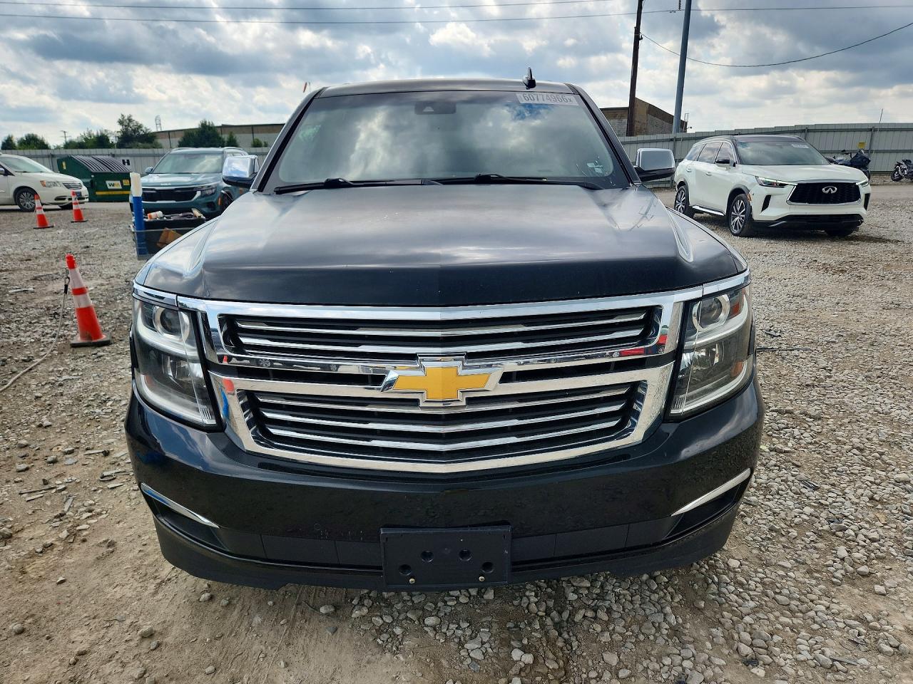 2015 Chevrolet Suburban K1500 Ltz Black vin: 1GNSKKKC9FR608424