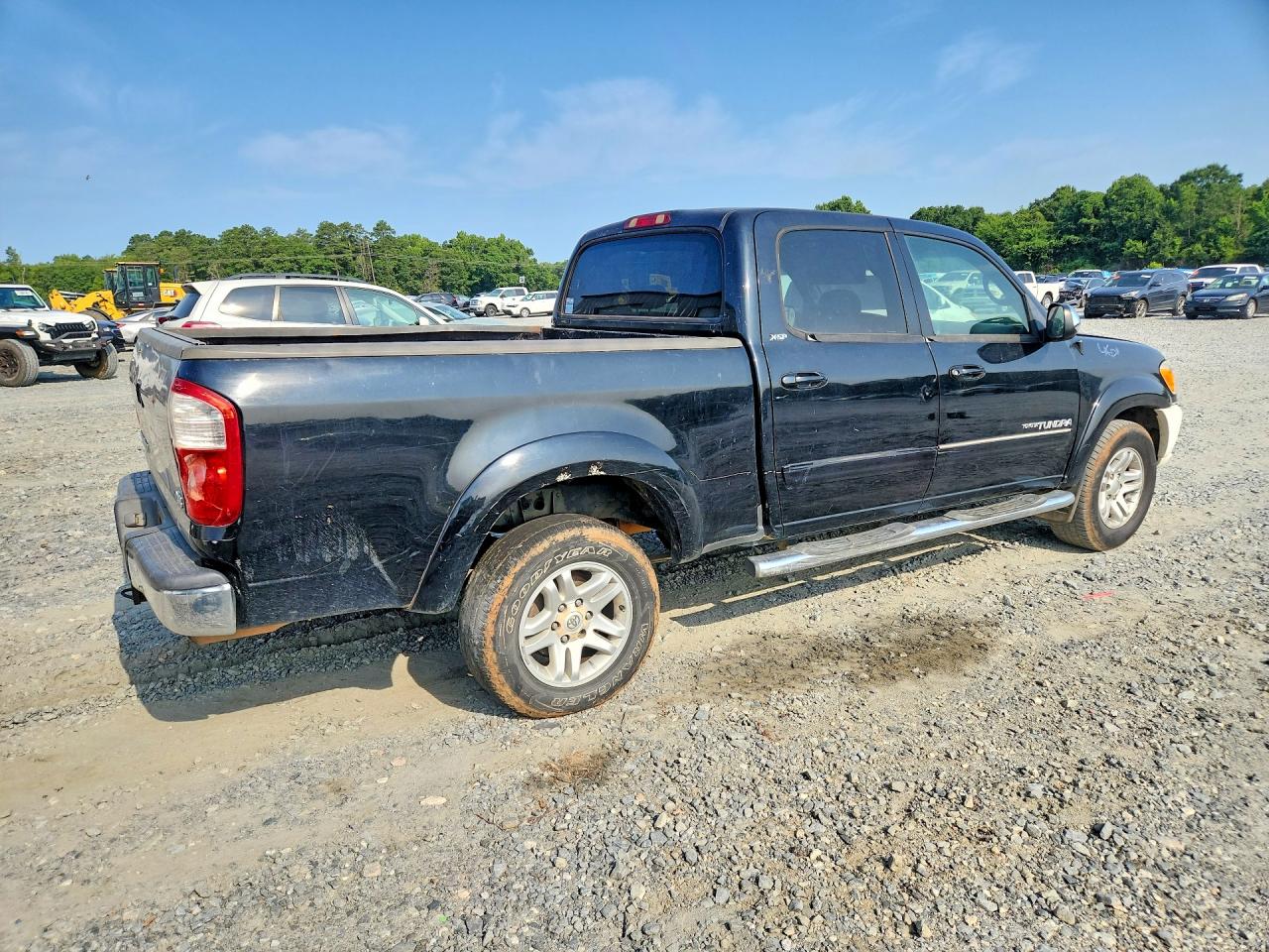 2006 Toyota Tundra Double Cab Sr5 Black vin: 5TBET34116S508039