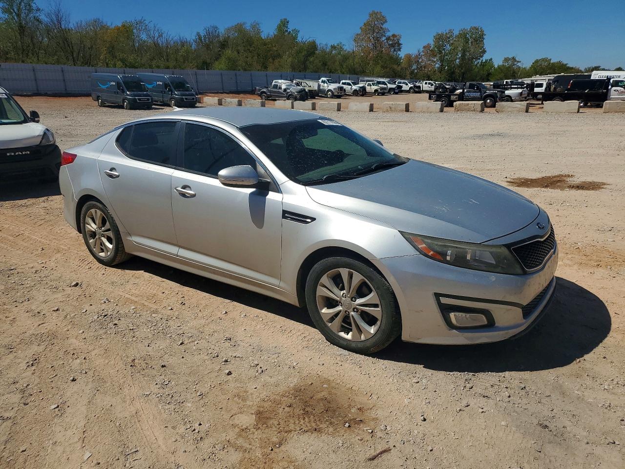 2015 Kia Optima Ex Silver vin: 5XXGN4A70FG432209