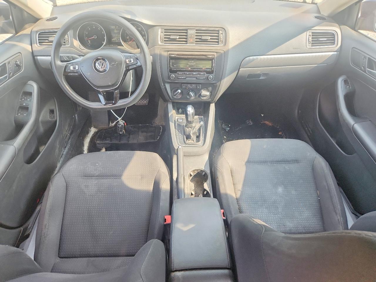 2015 Volkswagen Jetta Se Черный vin: 3VWD17AJ9FM308074