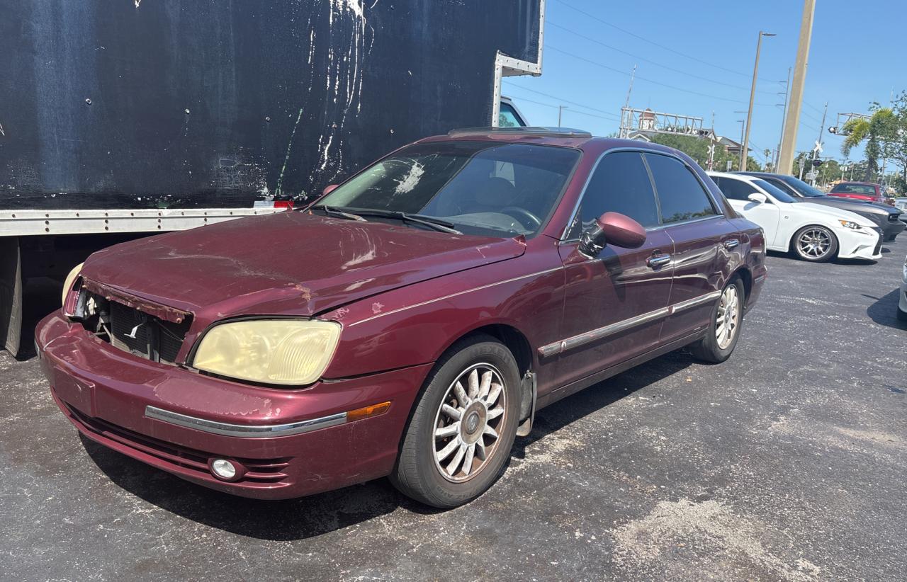 2005 Hyundai Xg 350 Maroon vin: KMHFU45E95A381631