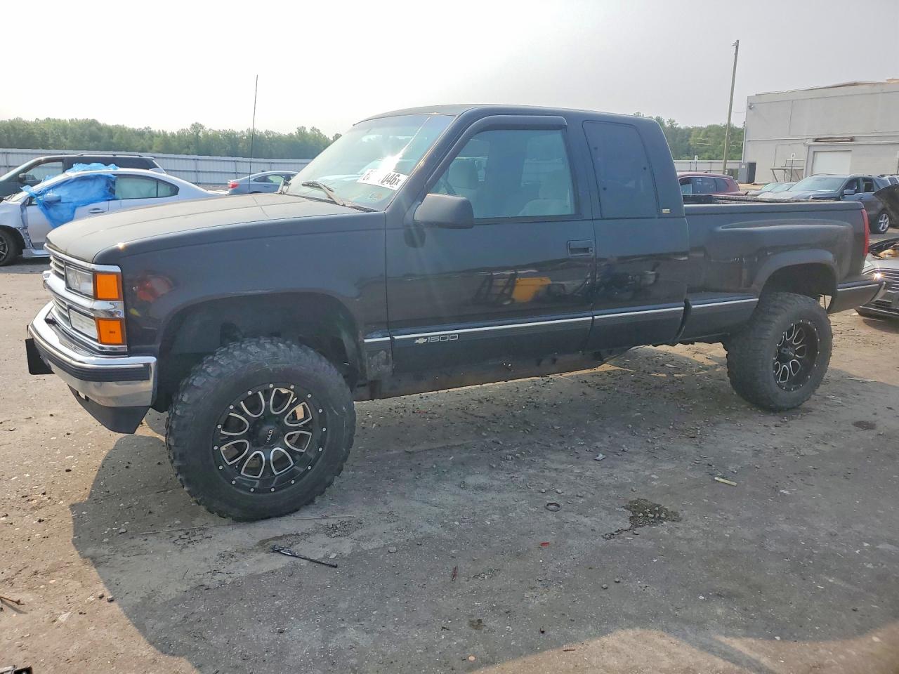 1997 Chevrolet Gmt-400 K1500 Black vin: 2GCEK19R4V1260095