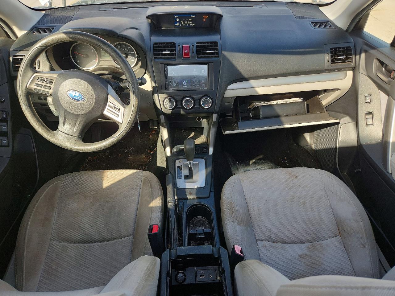 2015 Subaru Forester 2.5i Premium Silver vin: JF2SJADC6FH568278