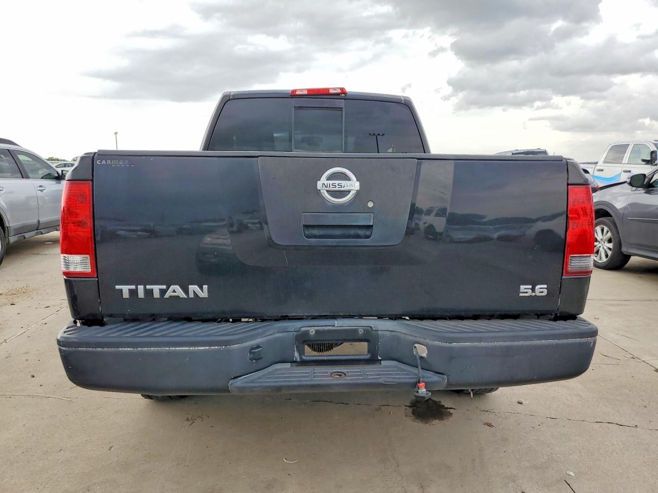 2007 Nissan Titan Xe Black vin: 1N6AA06A37N234483