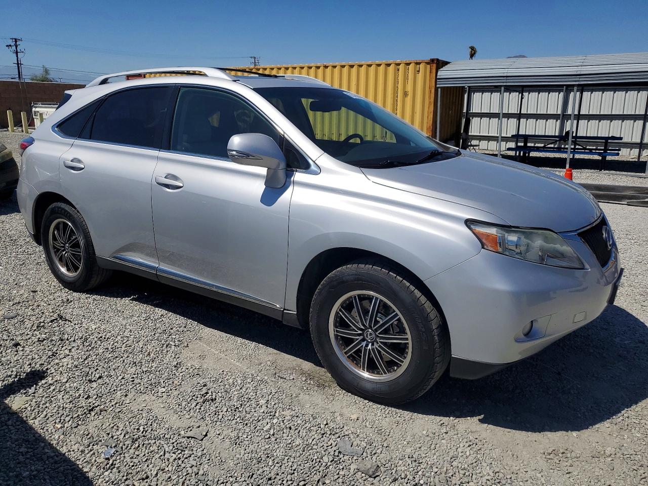 2010 Lexus Rx 350 Silver vin: 2T2ZK1BA2AC031122