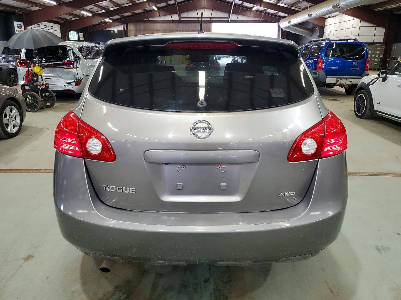 2010 Nissan Rogue S Gray vin: JN8AS5MV5AW142347
