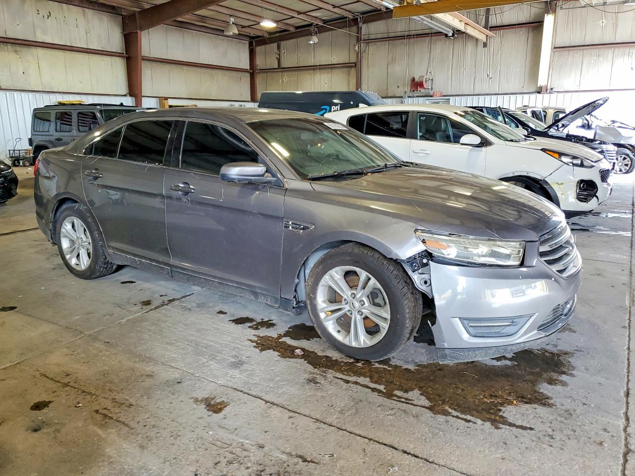 2013 Ford Taurus Sel Gray vin: 1FAHP2E9XDG146250